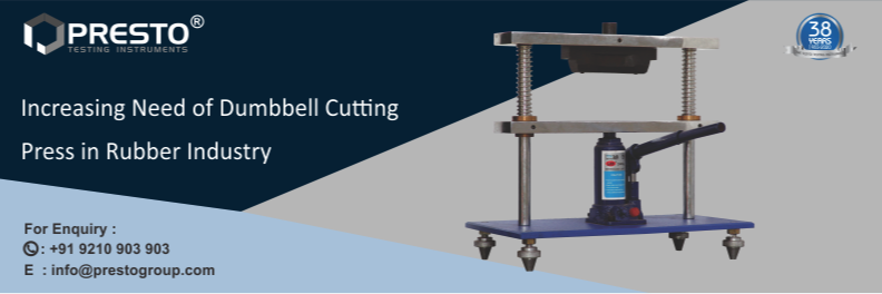 Increasing Need Of Dumbbell Cutting Press In Rubber Industry